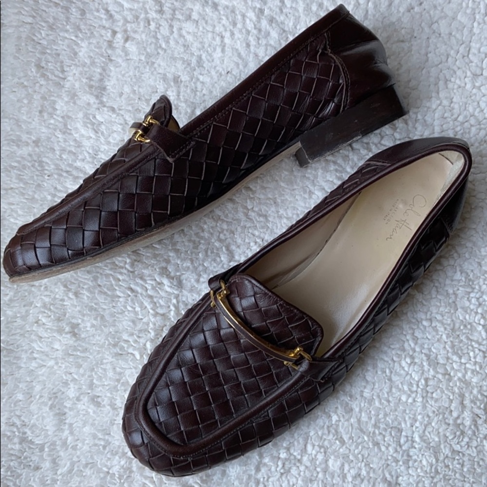 Cole Haan Collection woven loafers